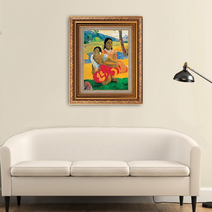 いつ結婚するの 【10号】 ポール・ゴーギャン 【 額縁が選べる 額入り