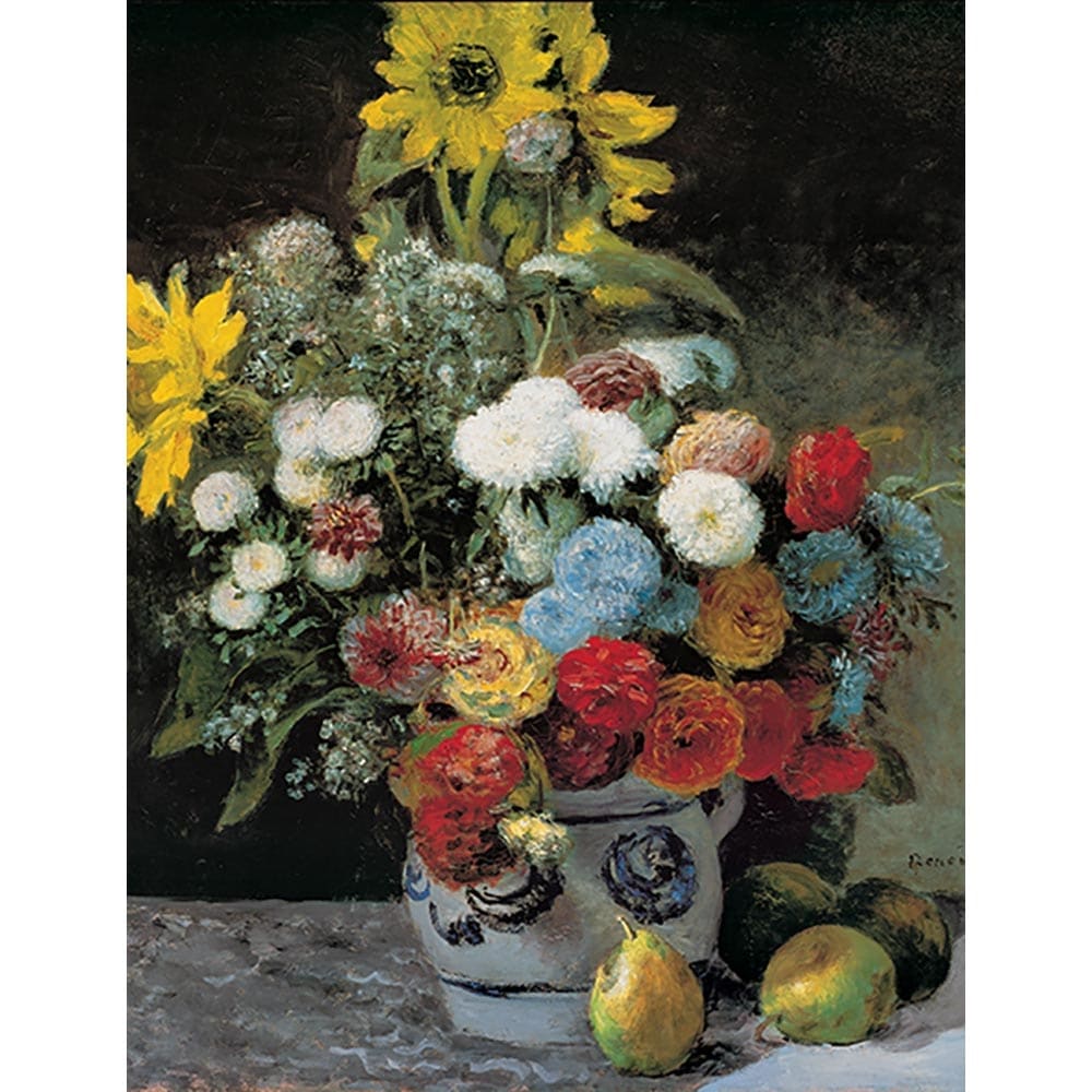 花瓶の花 【8号】 ピエール＝オーギュスト・ルノワール 【 額縁が
