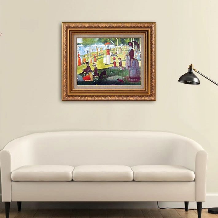 グランド・ジャット島の日曜日の午後 【15号】 ジョルジュ・スーラ