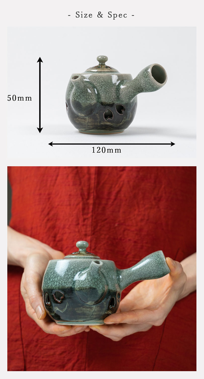 大堀相馬焼 松永窯 二重急須 | メーカー,大堀相馬焼-松永窯 | 縁器屋