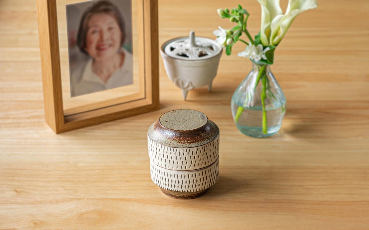 福岡県 小石原焼 カネハ窯 手元供養用ミニ骨壺 | メーカー,小石原焼