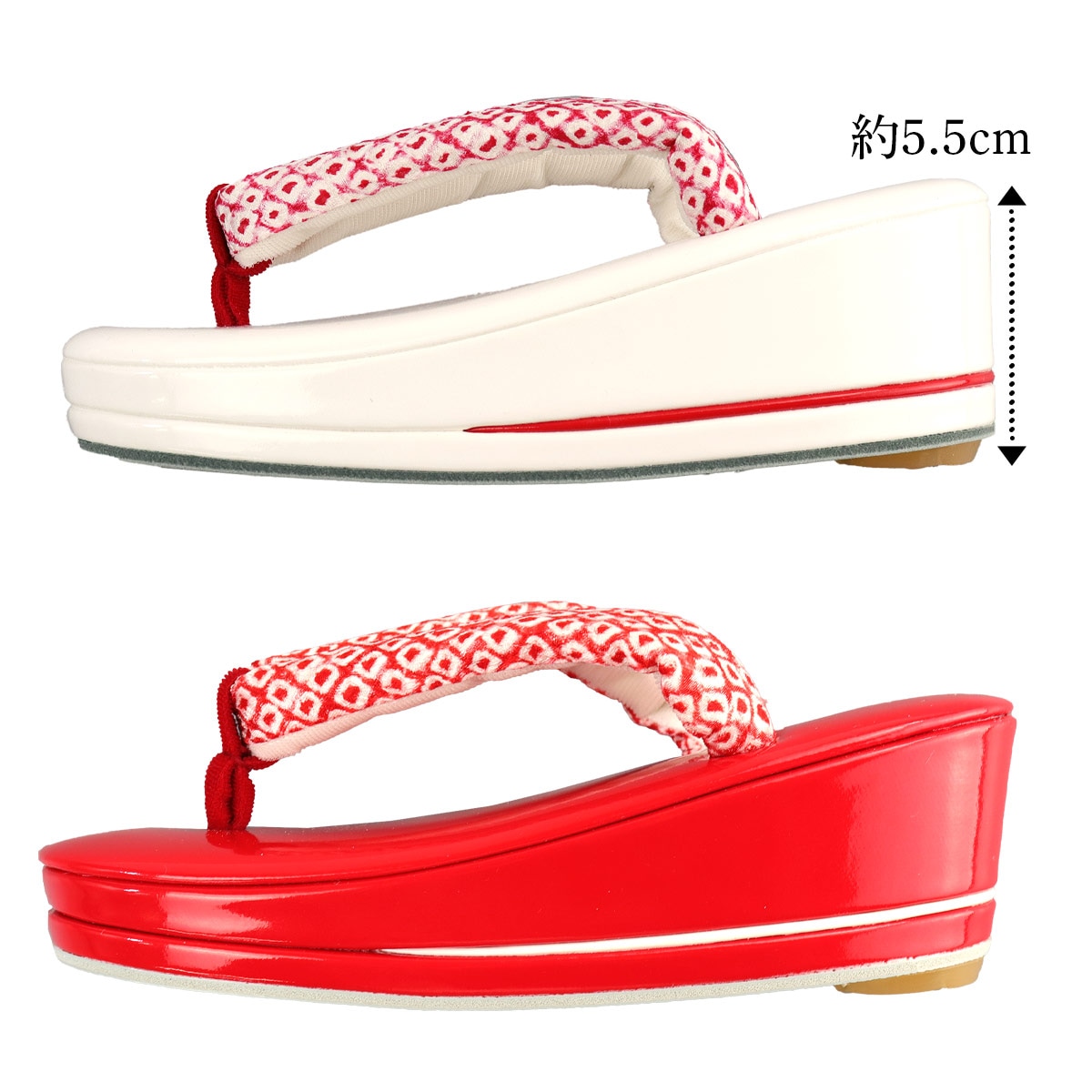 衿秀 公式 七五三草履 ぞうり 七五三 草履 ぞうり 鹿の子 子ども 7才 3