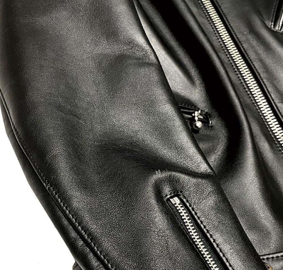 LJM-8TF タイトフィットフロントフラップ ライダースジャケット｜『666