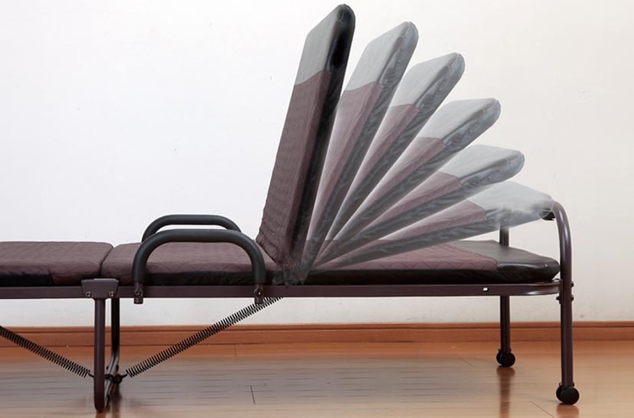 収納式リクライニングベッド DX BR シングル｜ファミリー・ライフ公式通販