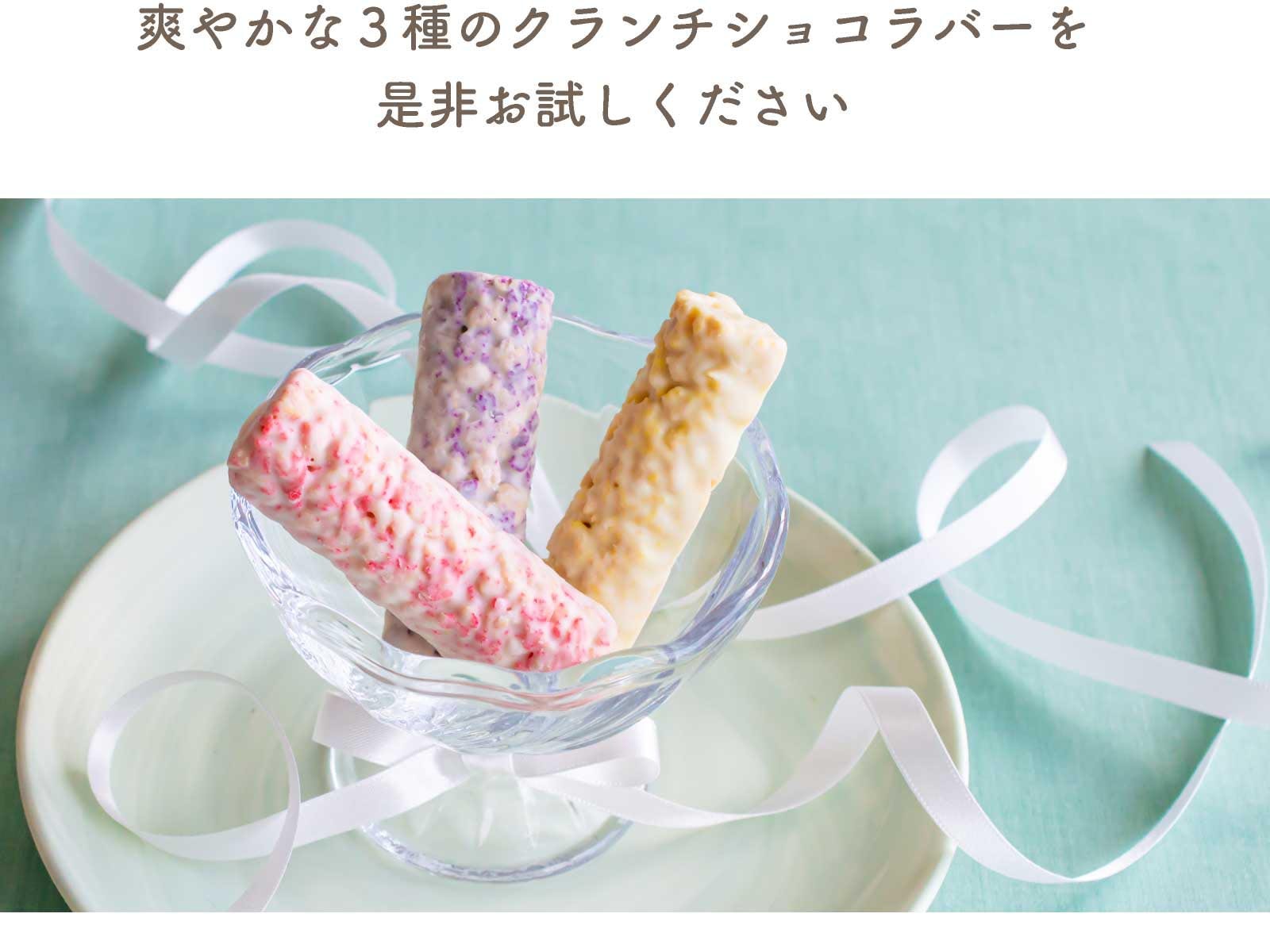 クランチショコラバーお試しセット 15本入 ｜お試し商品 【5】 メール