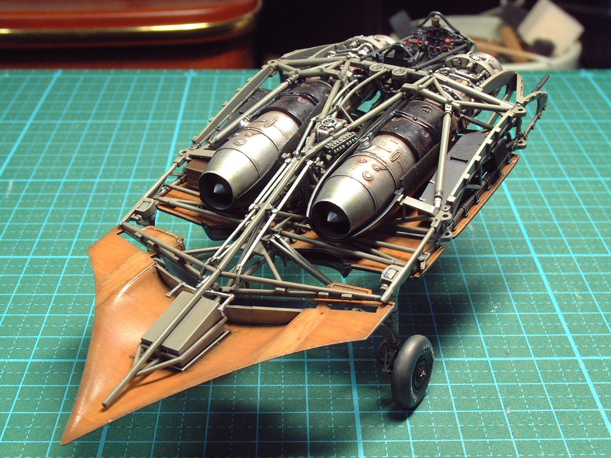 2021/11/13～2022/01/10 製作記事～1/48 Ho229（造形村） | 模型工房 宜楽