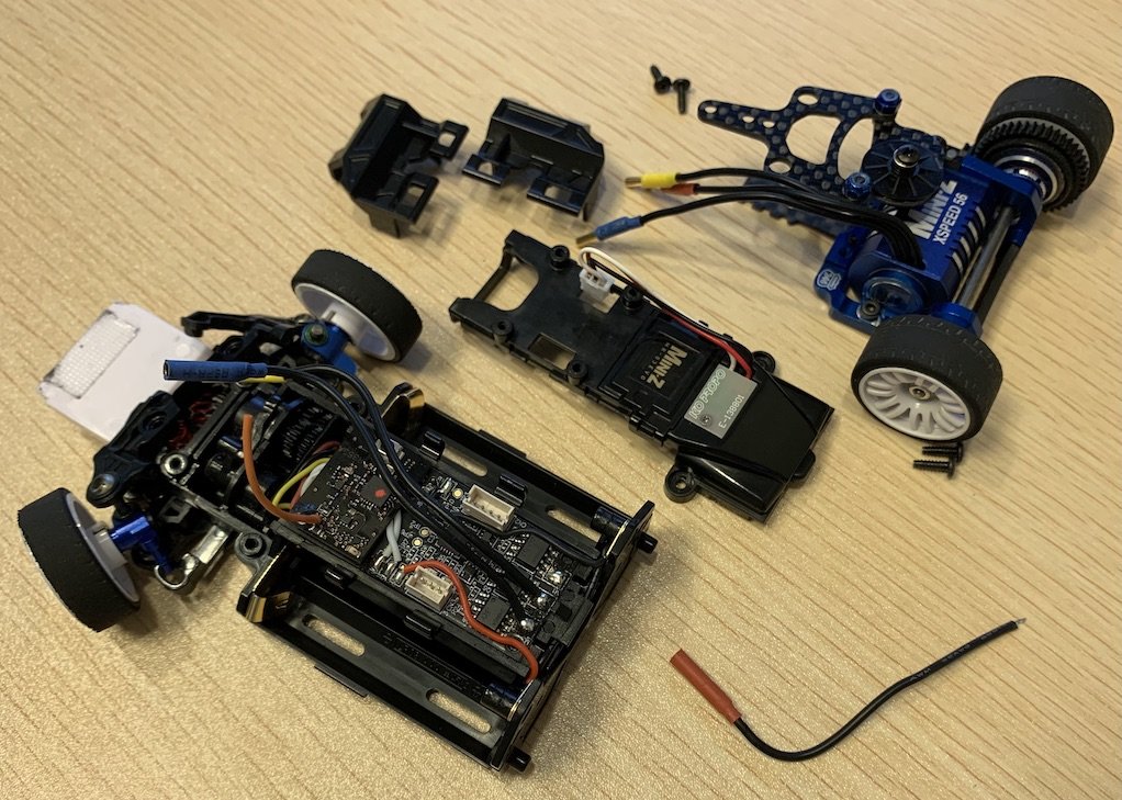 MINI-Z(ミニッツ)走行日誌 新製品になったMMLロールダンパーを装着