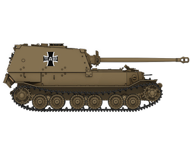 重駆逐戦車エレファント｜ガールズ＆パンツァー(GIRLS und PANZER