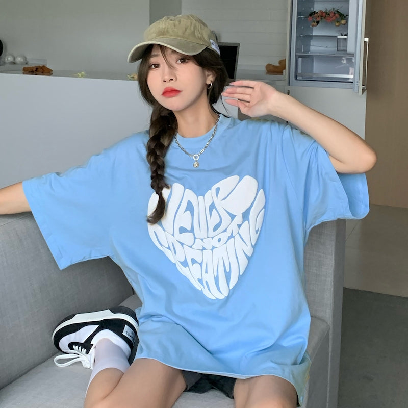 ハートグラフィックTシャツ – GIRLS CRUSH