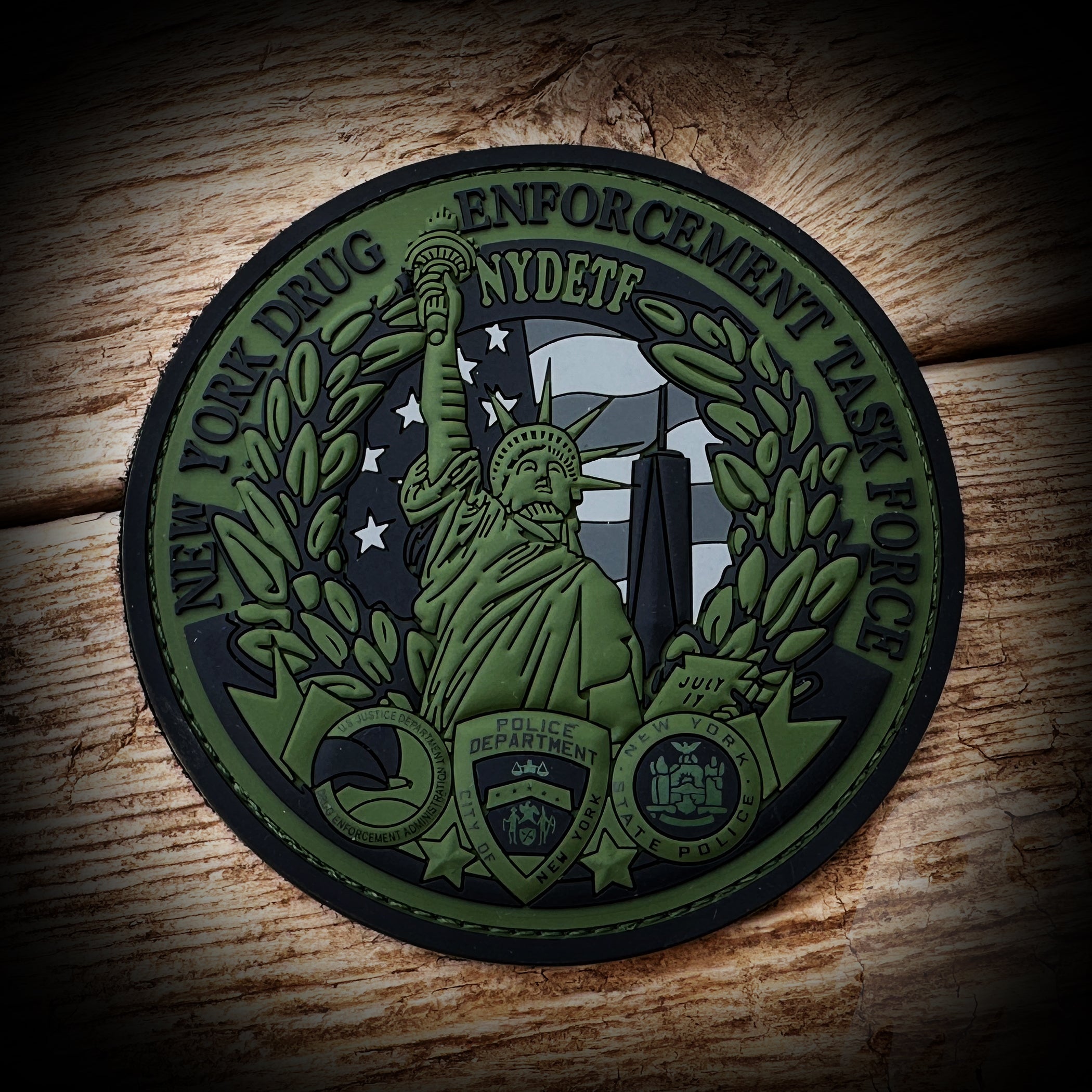 PVC - Subdued New York Drug Enforcement Task Force Patch