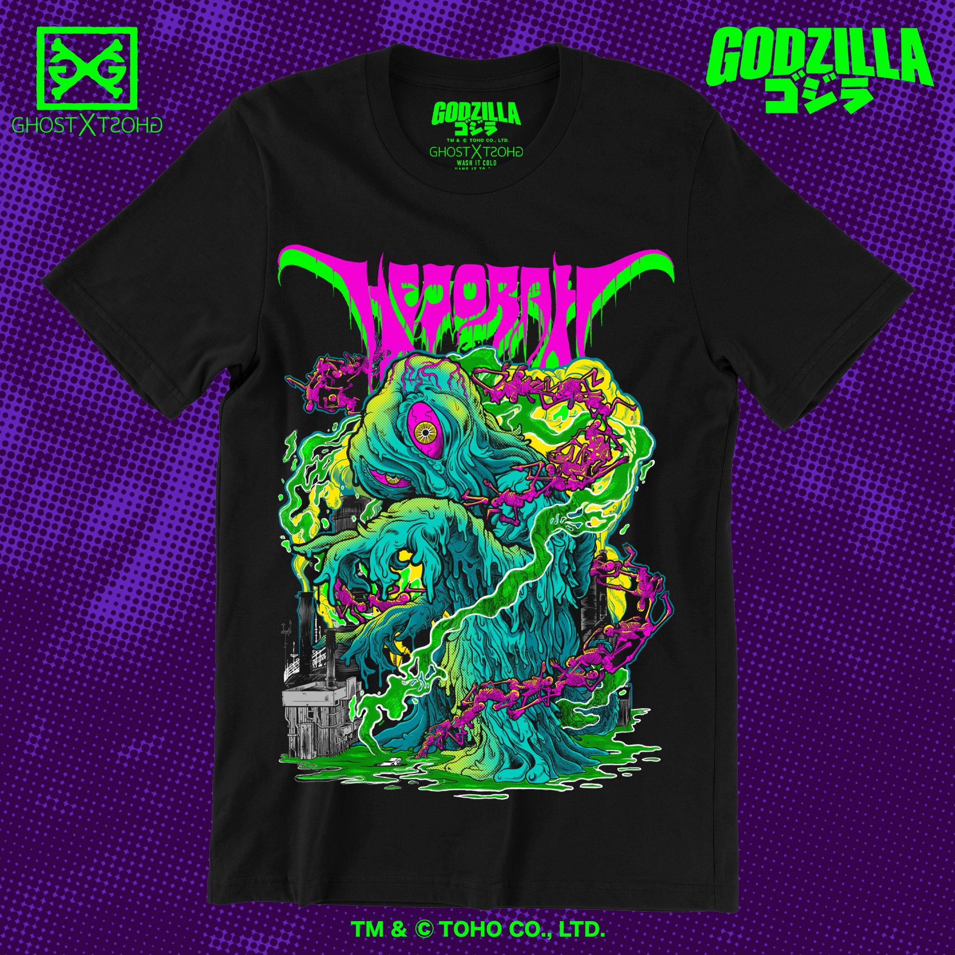 Hedorah METALCROPOLIS T-Shirt – GHOST X GHOST