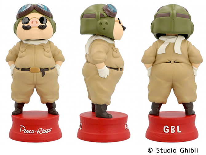 GBL」から『紅の豚』ポルコ・ロッソの「バブルヘッド ポルコ」が登場