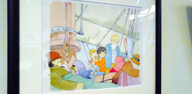 マルコの世界 小田部羊一と『母をたずねて三千里』展」に行ってきた