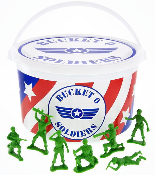 トイストーリー Bucket O Soldiers グリーンアーミーメン - アメリカ