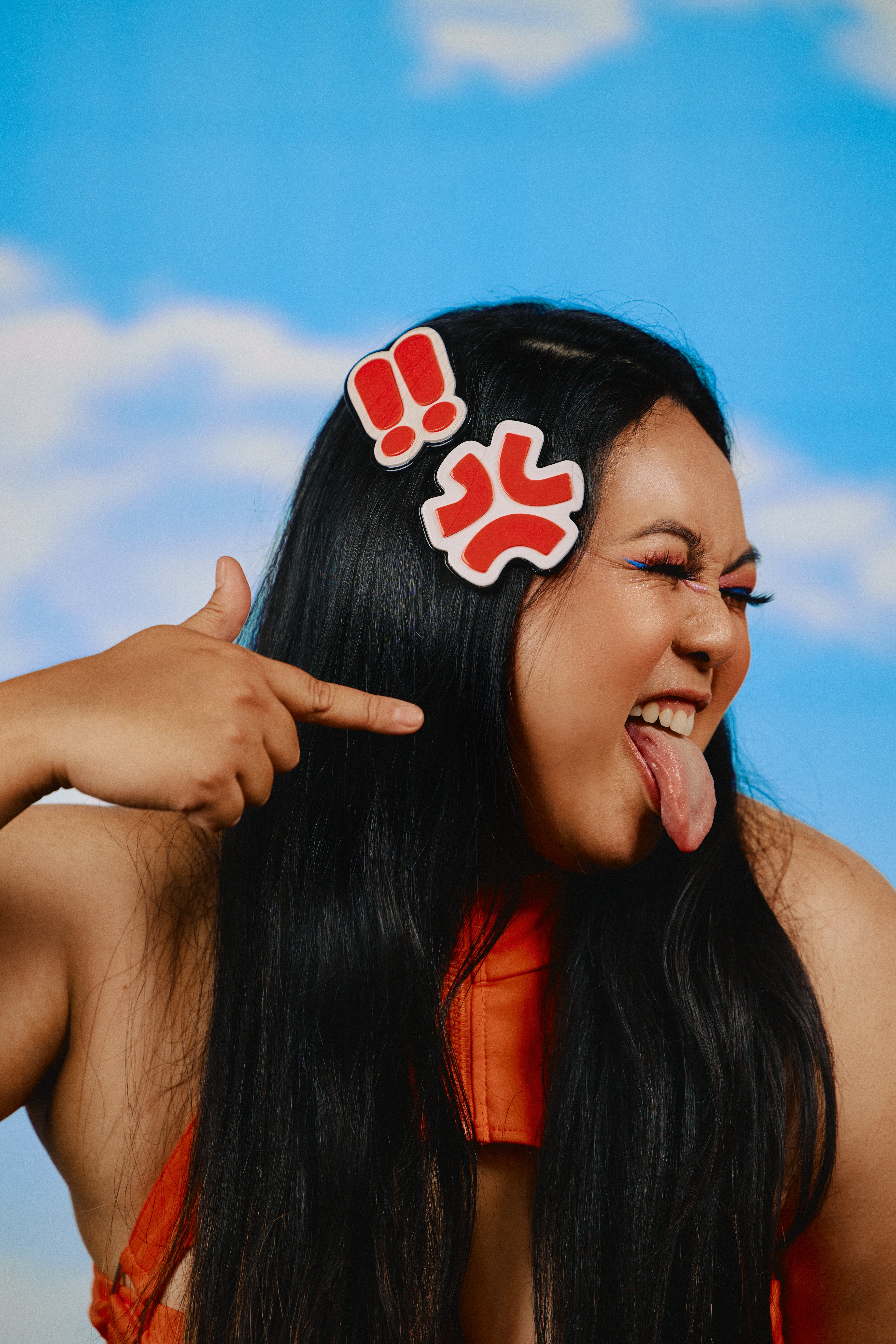 Angry Hair Clip – goobersonly