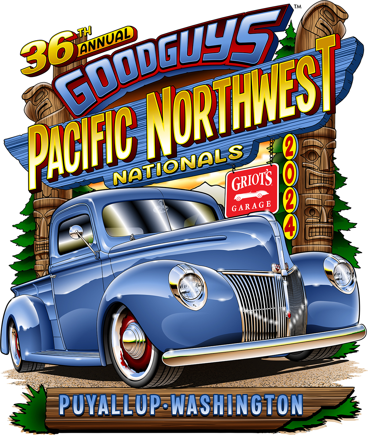 Goodguys Heads to Washington State for the 36th Griot's Garage