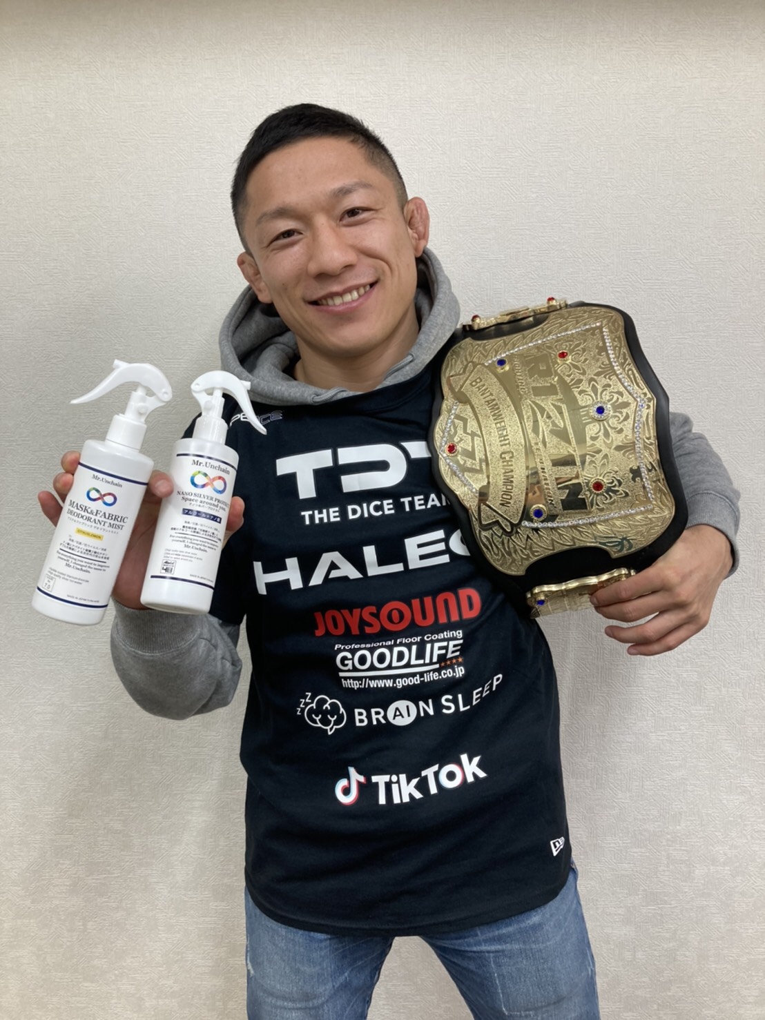 堀口恭司さんにミスターアンチェイン紹介いただきました！ | フロア