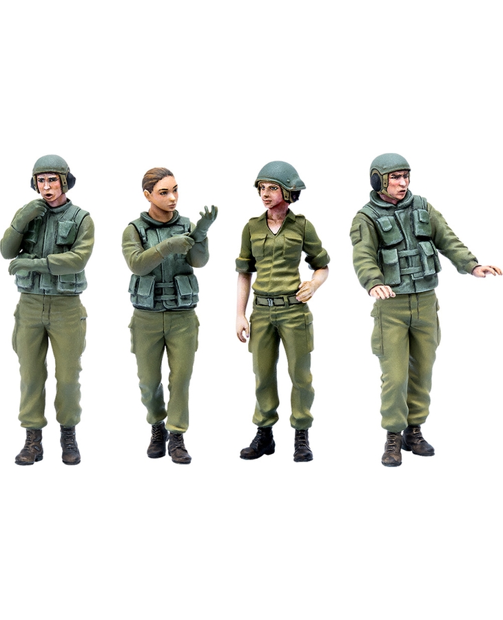 PLAMAX 35-02 イスラエル国防軍タンククルーセット1 | GOODSMILE