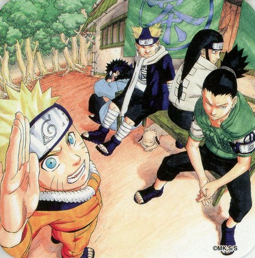 NARUTO - Coaster (集合(ナルト敬礼) 「NARUTO-ナルト- アート