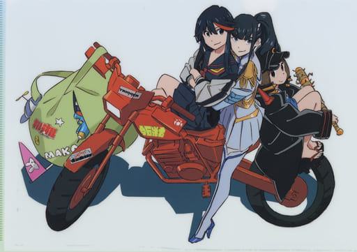 Gurren Lagann - Plastic Folder - Matoi Ryuko & Kiryūin Satsuki