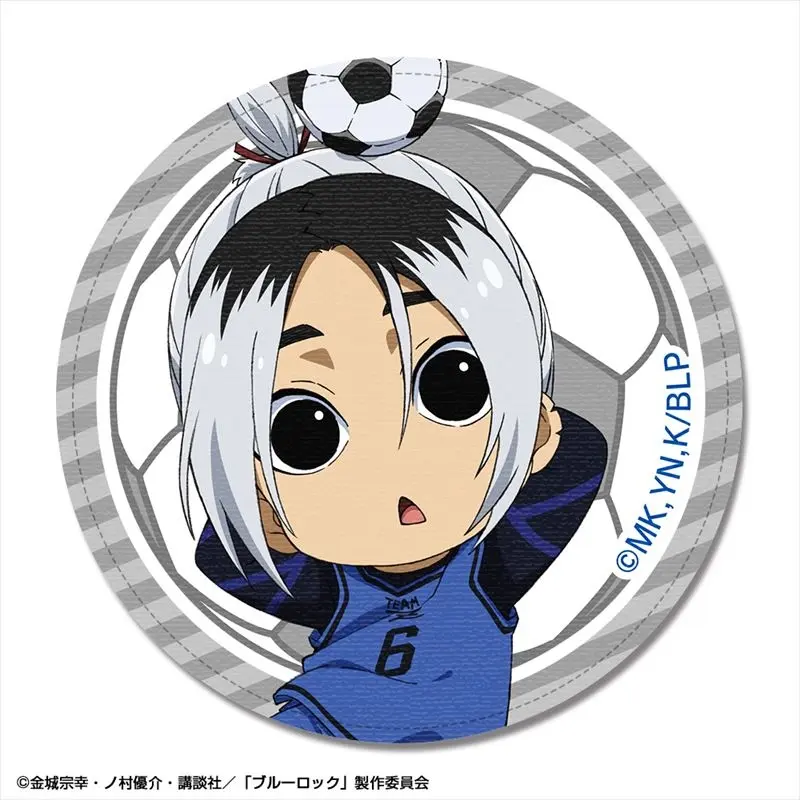 Gagamaru Gin - Badge - Leather Badge - Blue Lock (ブルーロック