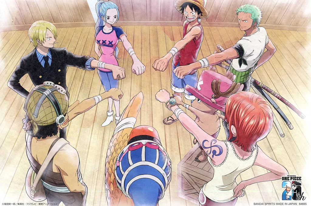 ONE PIECE - Illustration Panel (集合(仲間の印/アラバスタ編) 名場面