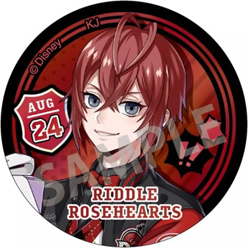 Riddle Rosehearts - Badge - Twisted Wonderland (リドル・ローズ