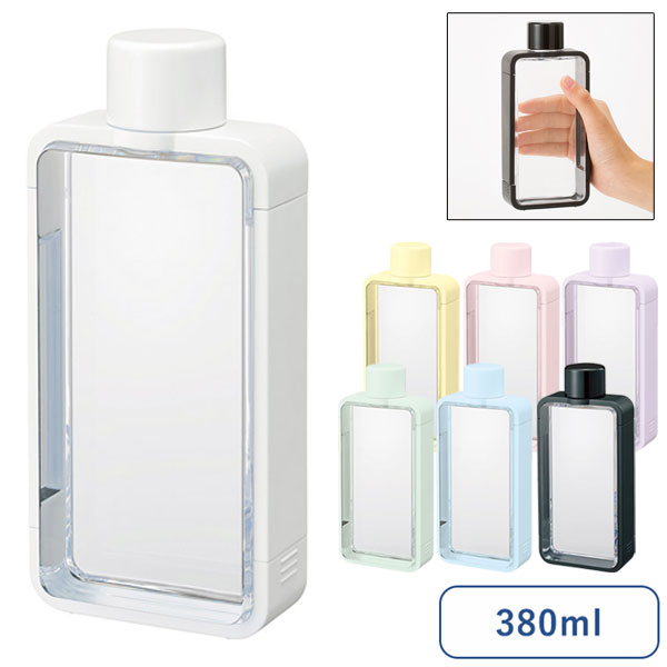 フレームスクエアボトル【グッズストアドットネット】人気ノベルティ