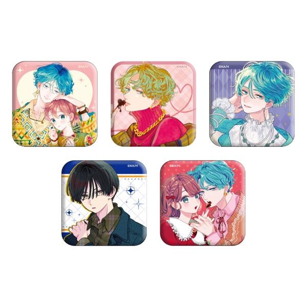 白泉社漫画商店｜【漫画商店】トレーディングスクエア缶バッジセット