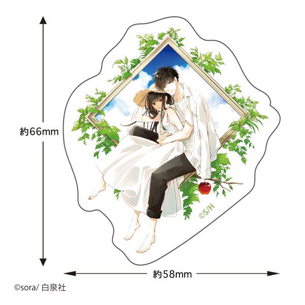 白泉社漫画商店｜【漫画商店】ステッカー(sora/墜落JKと廃人教師/C