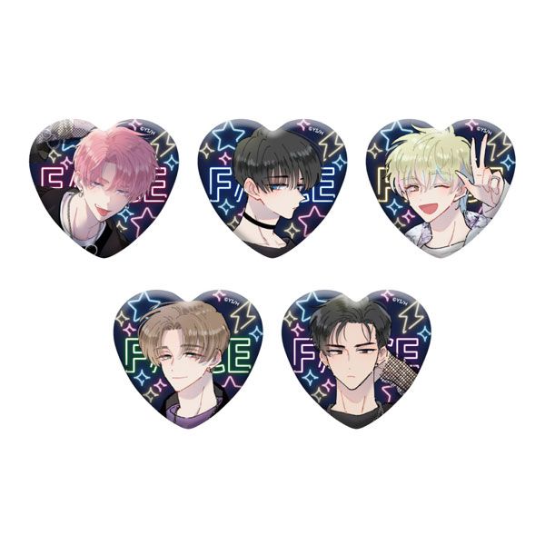 白泉社漫画商店｜【漫画商店】トレーディングハート形缶バッジ(師走