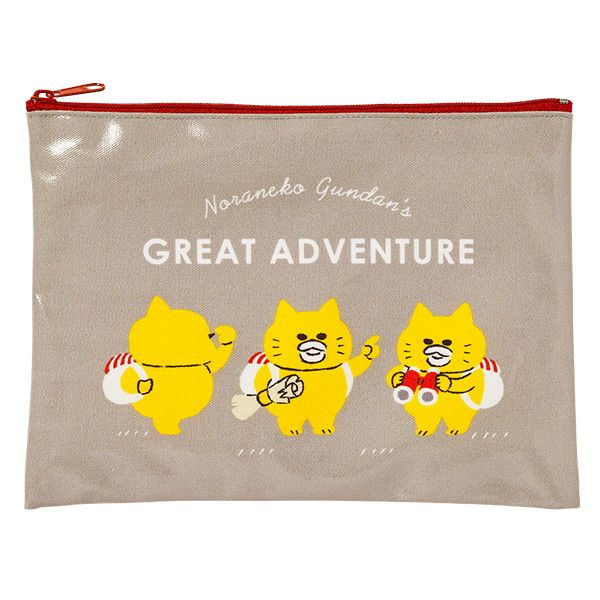 kodomoe shop｜【ノラネコぐんだん】ポーチ（アドベンチャー
