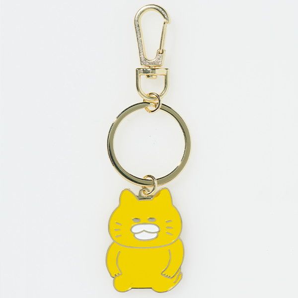 kodomoe shop｜【ノラネコぐんだん】メタルキーリング（はんせい