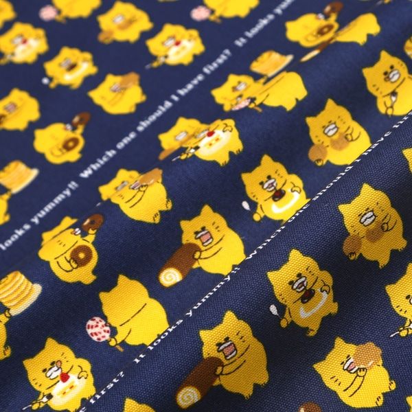 kodomoe shop｜【ノラネコぐんだん】ファブリック（1mカットクロス