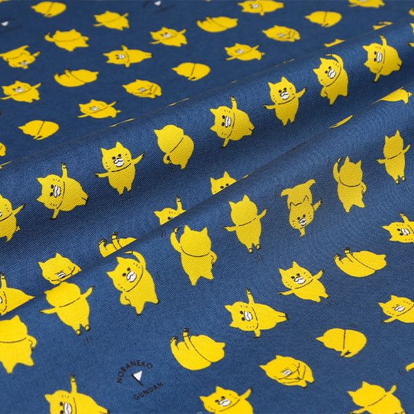 kodomoe shop｜【ノラネコぐんだん】ファブリック オックス50cm