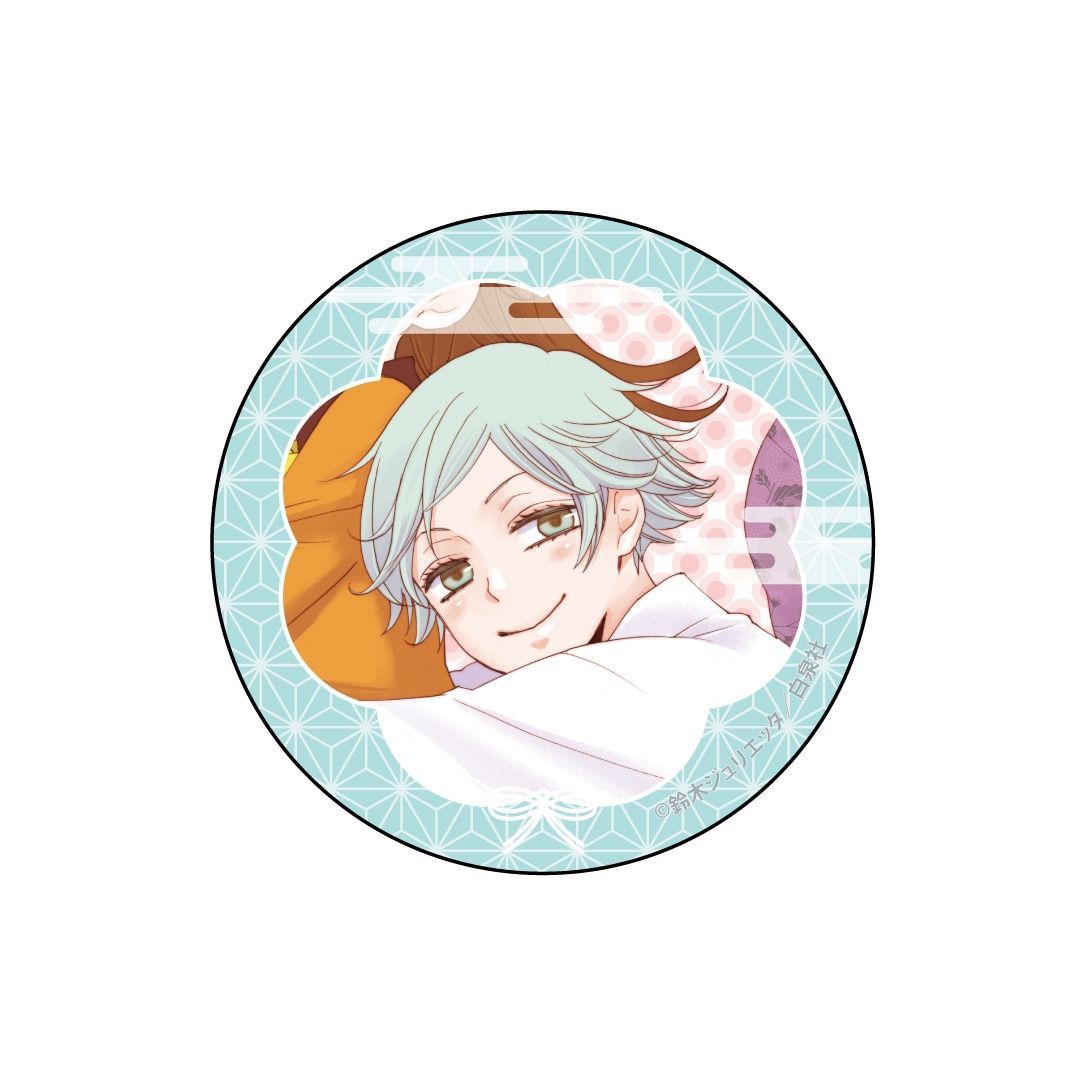 白泉社漫画商店｜【漫画商店】グリッター缶バッジ（鈴木ジュリエッタ