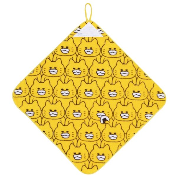 kodomoe shop｜【ノラネコぐんだん】ループ付きタオル｜ 白泉社公式