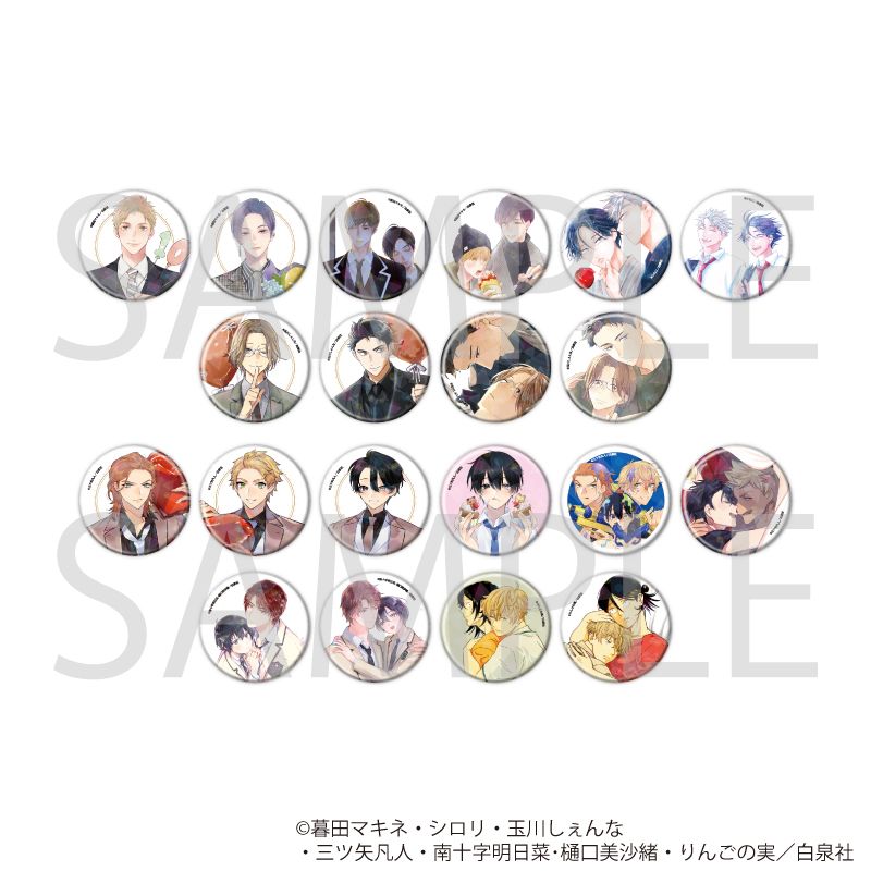 白泉社漫画商店｜ホログラム缶バッジ(57mm)「花丸漫画100号記念フェア