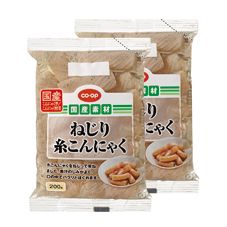 CO・OP ねじり糸こんにゃく 200g｜商品情報｜コープ商品サイト