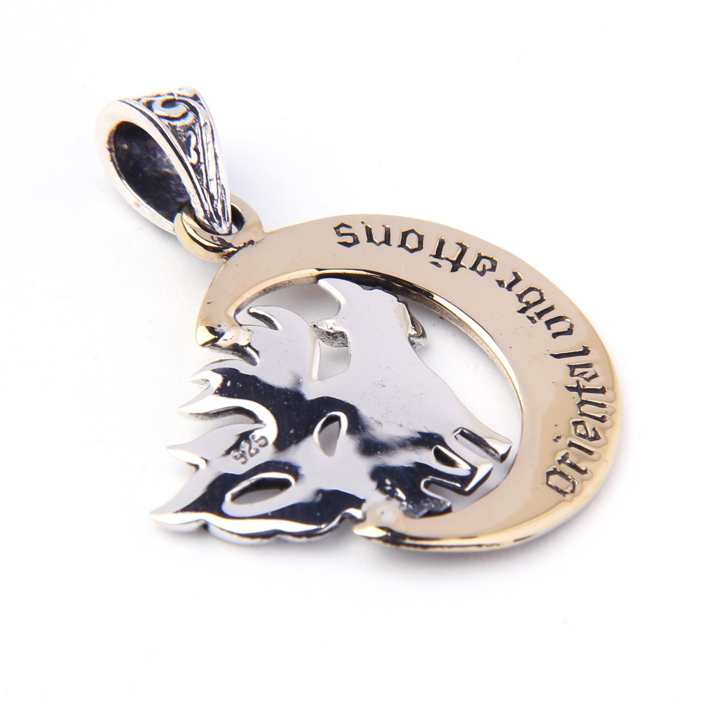 九尾の狐 三日月 シルバーペンダント – good vibrations official store