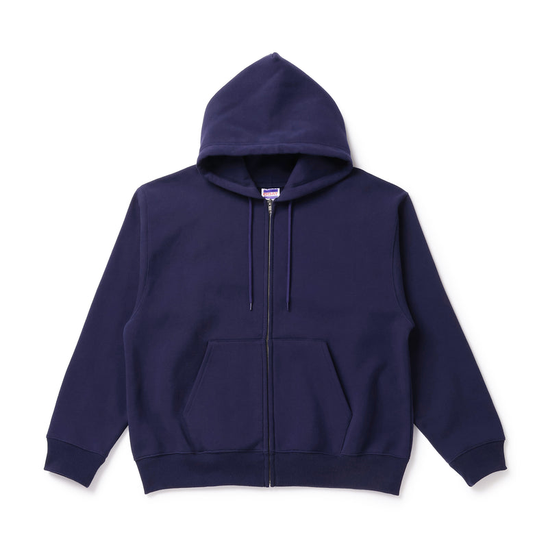 FLEECE ZIP HOODIE 15.5oz（裏起毛スウェットジップパーカー15.5オンス
