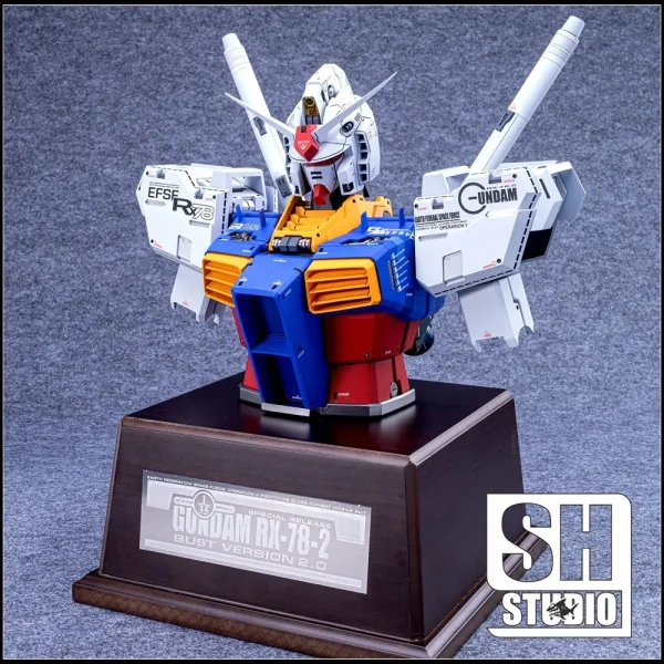 SH Studio 1/35 RX-78-2 Gundam Bust Full Resin Kit - Gobotstore