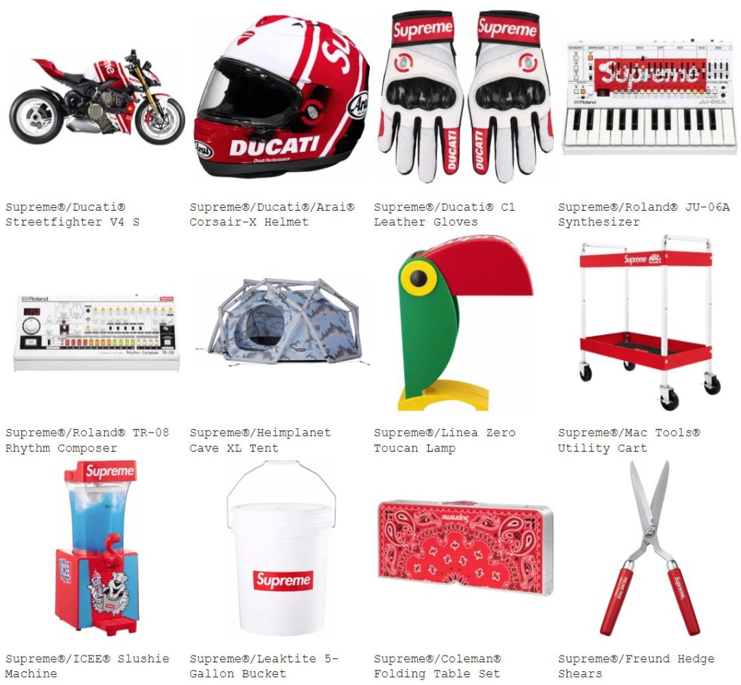 Supreme 24SSのアクセサリー＆スケート一覧 | God Meets Fashion