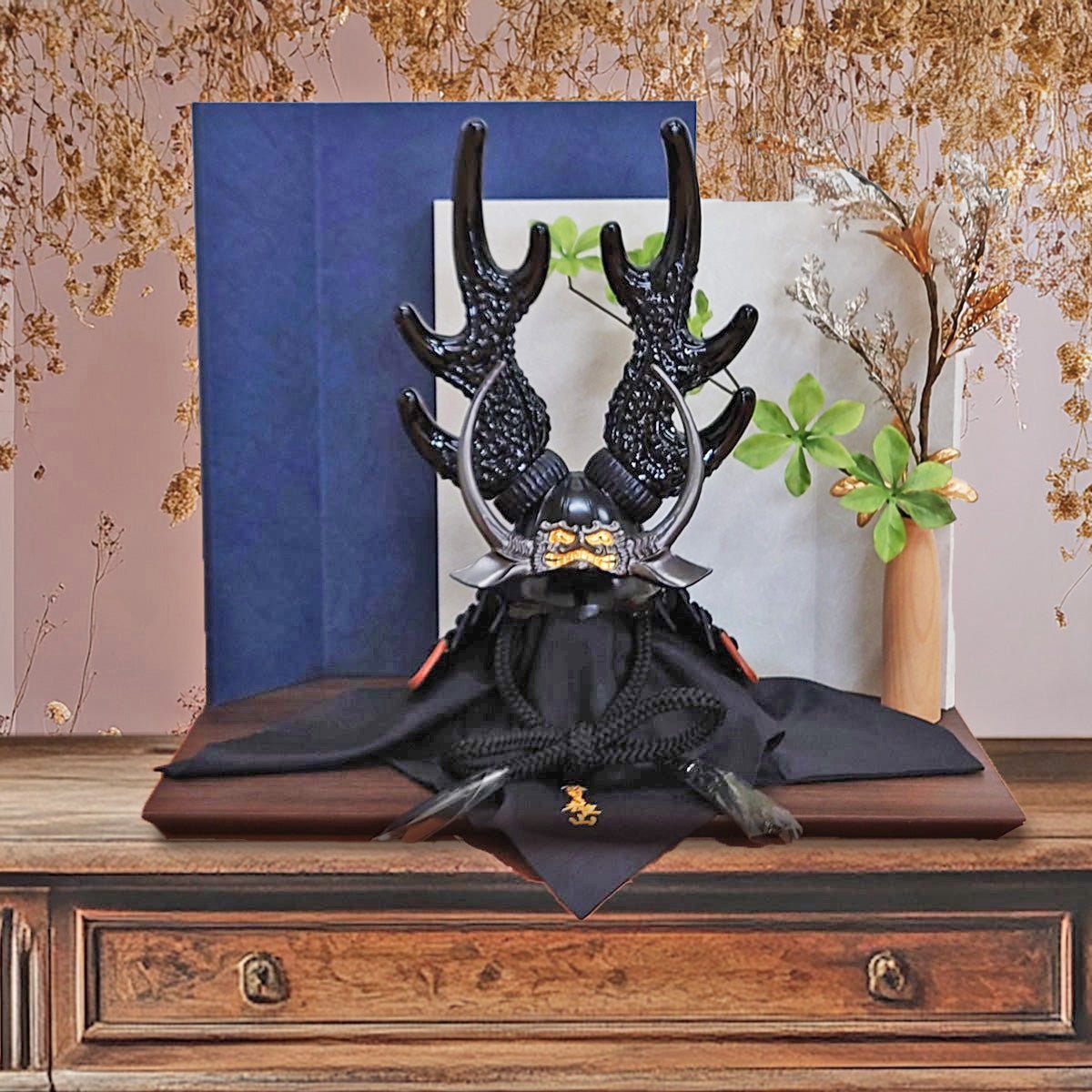 45cm wide | 1/3 scale Honda Tadakatsu helmet by Suzukoshi Yuzan