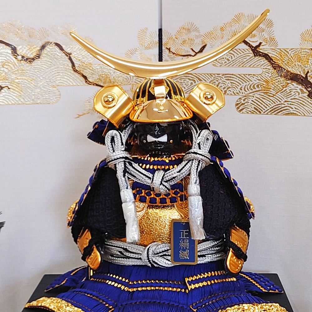 横幅60cm｜7号 武将 伊達政宗鎧 ｜小さく品がある五月人形｜かっこいい