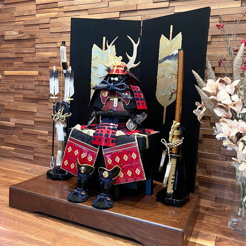 85cm Wide | Suiho's No. 10 Warrior Yukimura Sanada Armor | Red