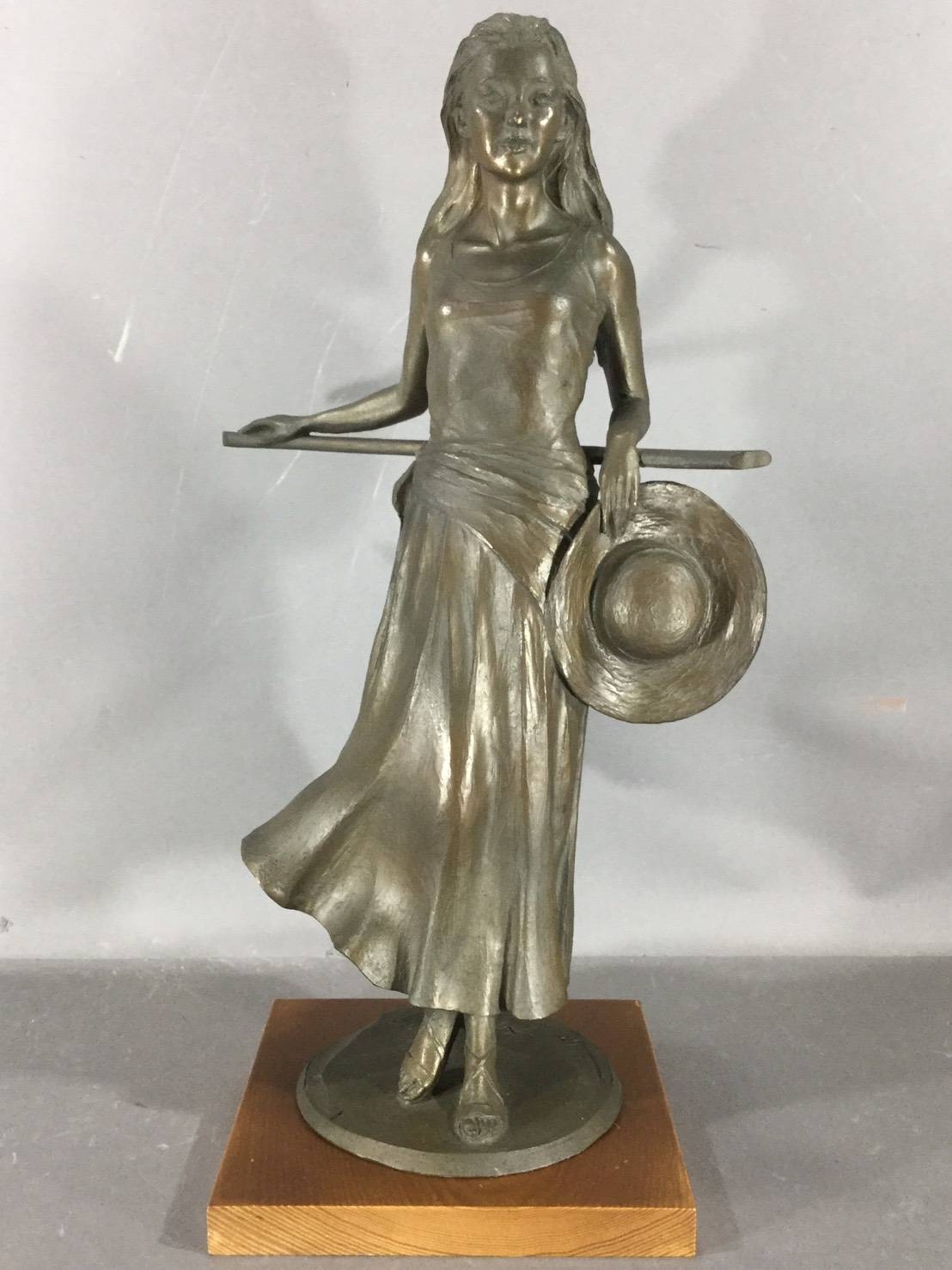 ブロンズ像 大道寺 少女像 - 岐阜・愛知（名古屋）・三重・滋賀の骨董