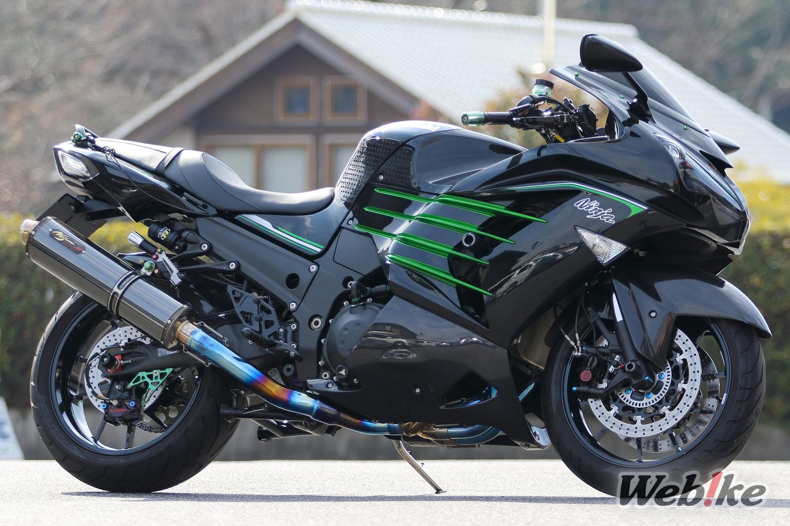 A well-crafted without Being Flashy.: ZX-14R Custom - Webike Magazine