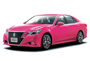 TOYOTA、クラウンにピンクの特別仕様車“ReBORN PINK”を設定 | トヨタ