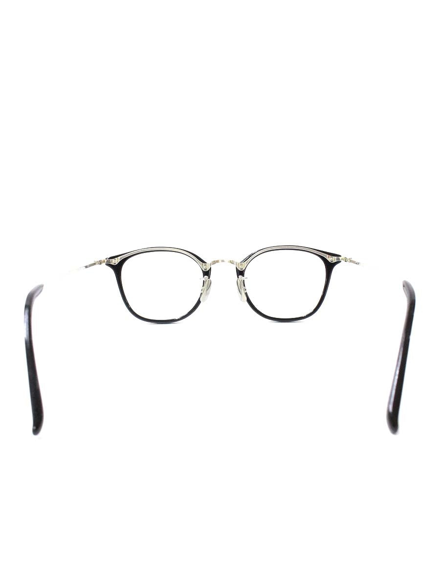 金子眼鏡 掌 tana-gokoro T799 メガネ ブラック コンビフレーム